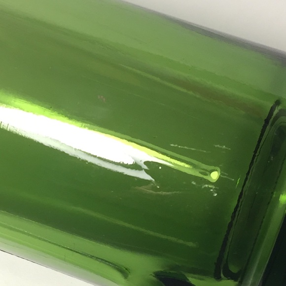 Vintage Anchor Hocking beer/ice tea mugs with handle green glasss set of 3 - Picture 5 of 6